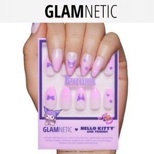 Glamnetic X  Hello Kitty & Friends Kuromi Ombre Press-On Nails